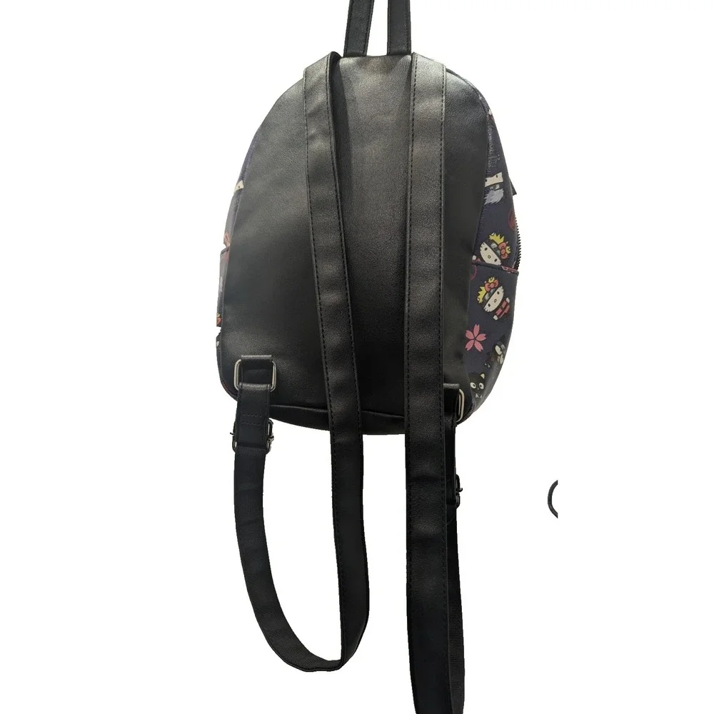 Naruto Shippuden x Hello Kitty Mini Backpack Sanrio Anime Faux Leather Bag